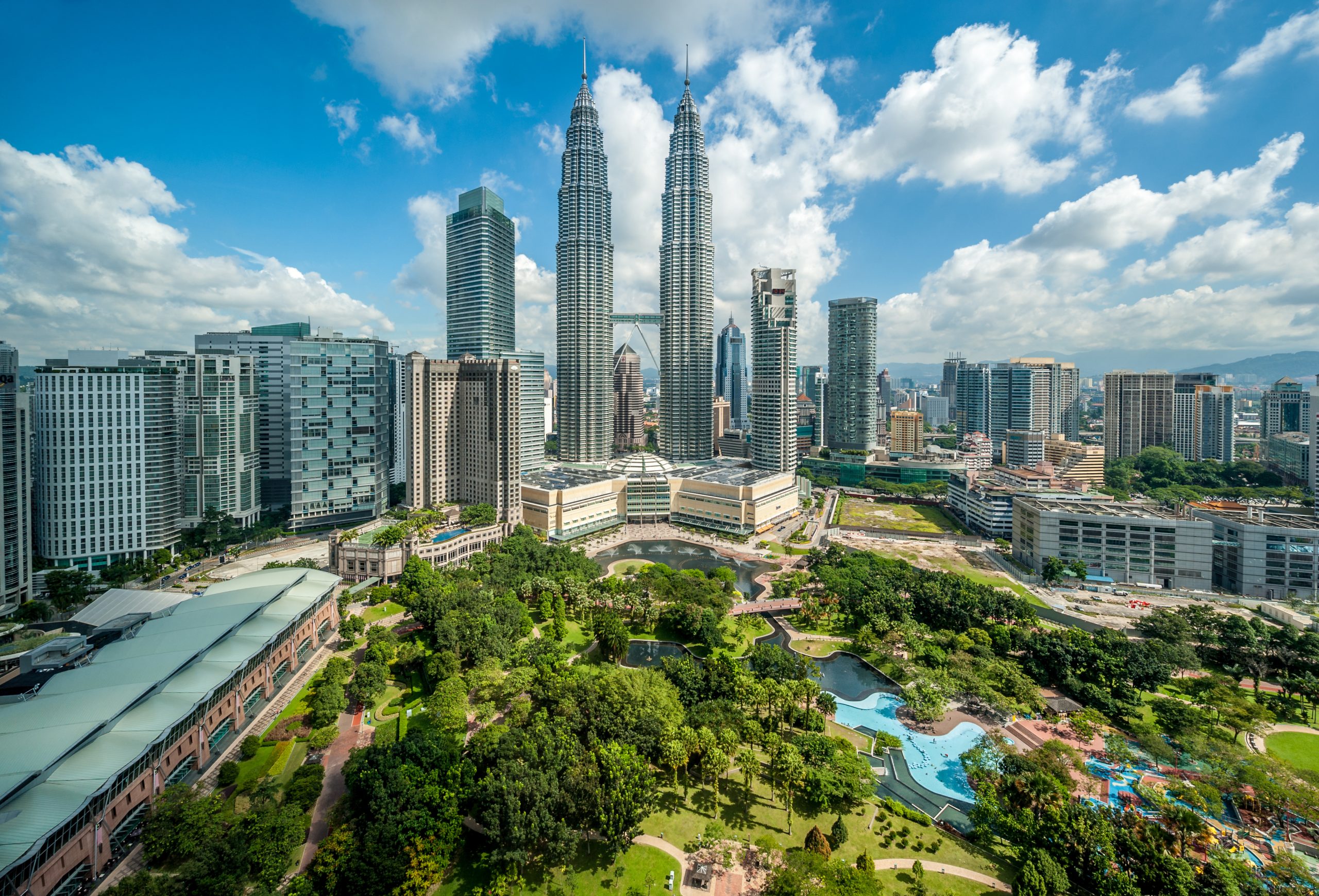 Kuala Lumpur skyline overlook, Malaysia